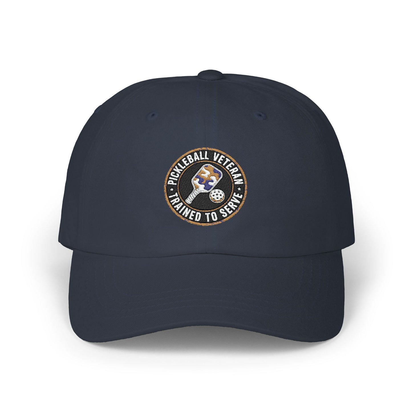 Pickleball Veteran Trained to Serve Classic Dad Cap