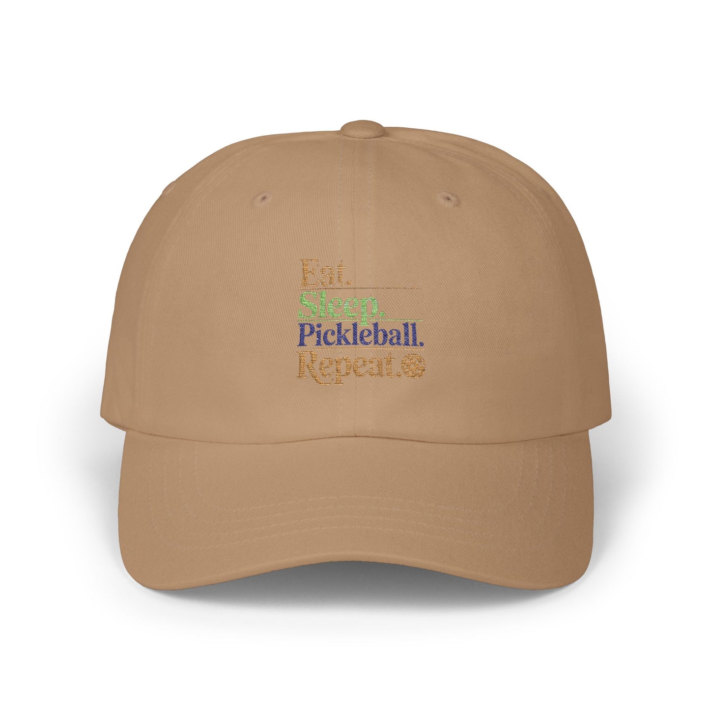 Eat Sleep Pickleball Repeat Classic Dad Cap