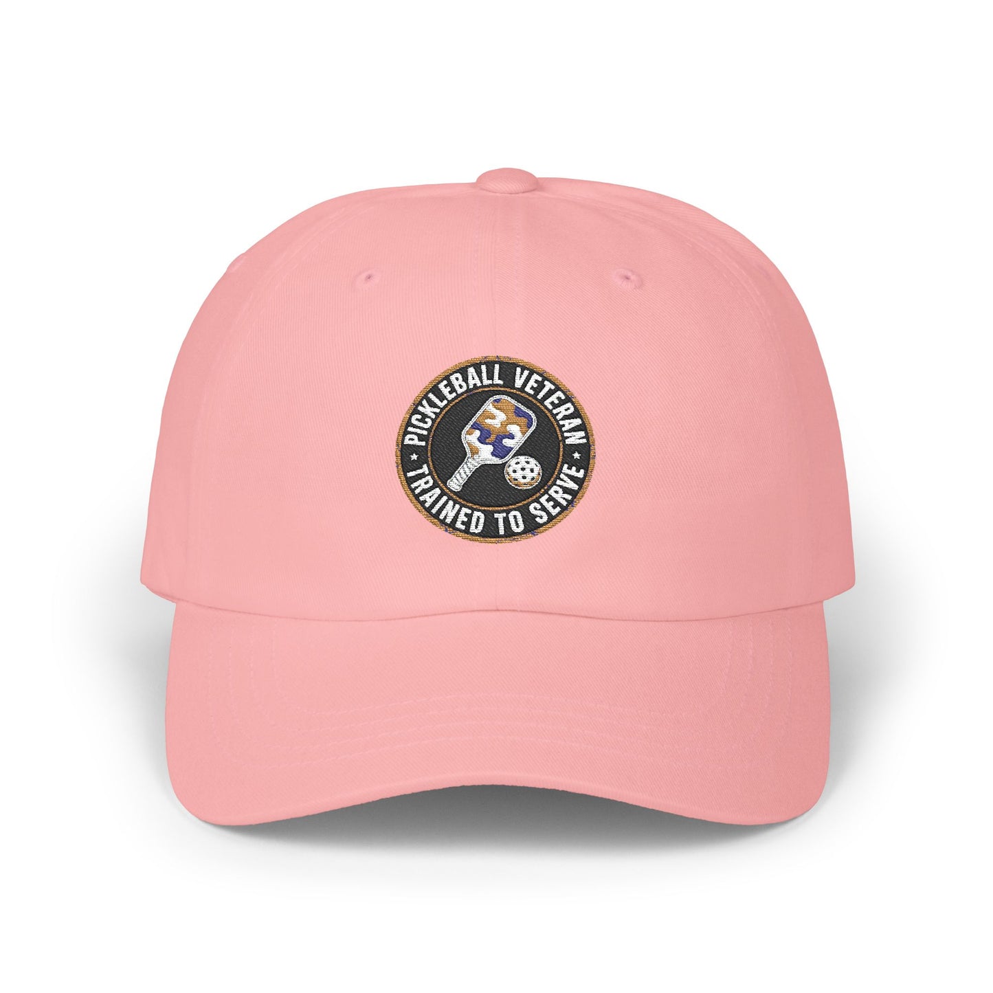 Pickleball Veteran Trained to Serve Classic Dad Cap