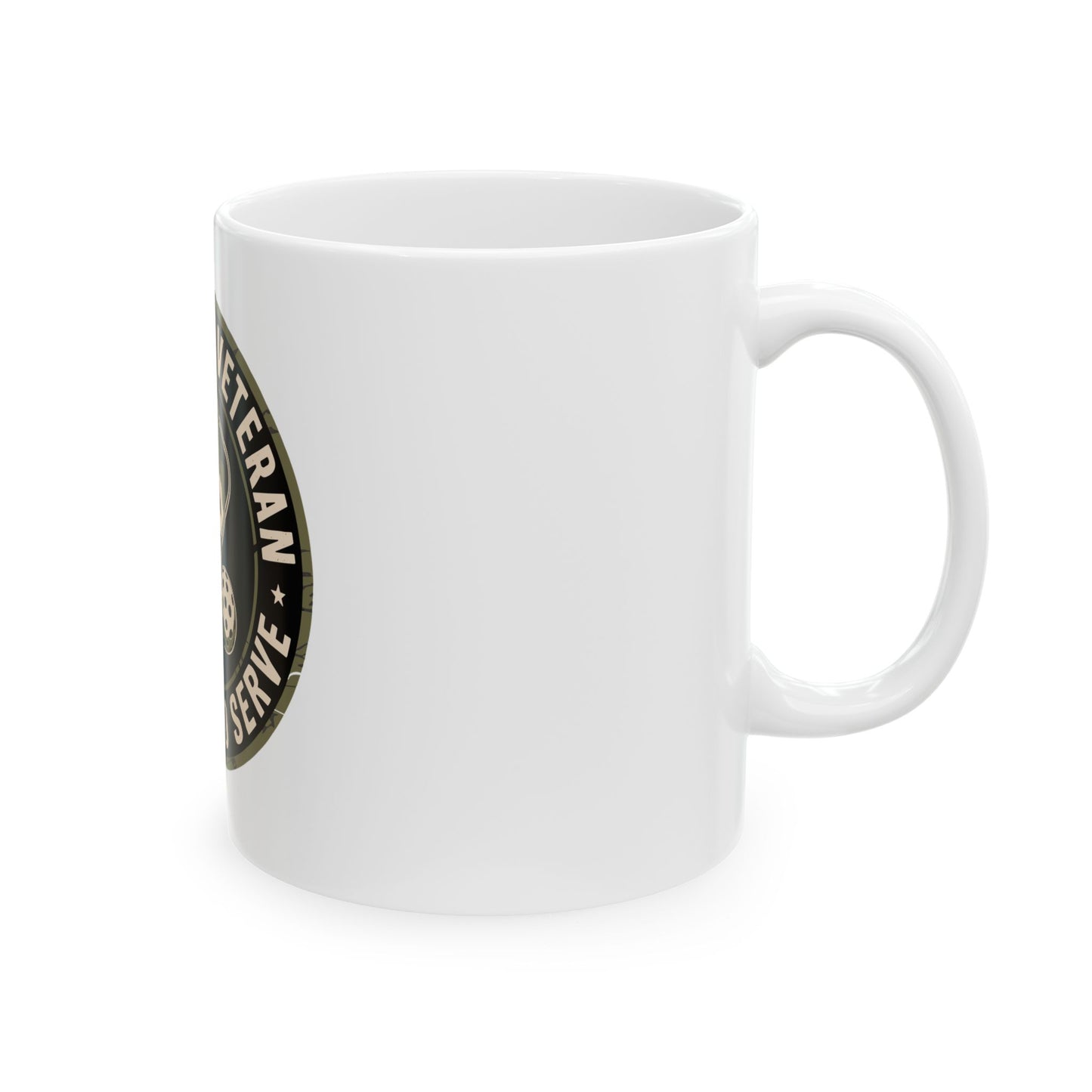 Pickleball Veteran Trained to Serve Ceramic Mug