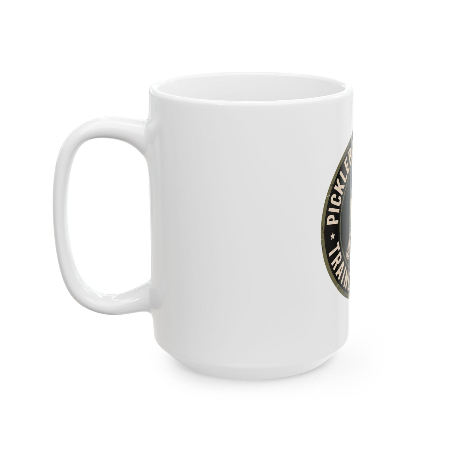 Pickleball Veteran Trained to Serve Ceramic Mug