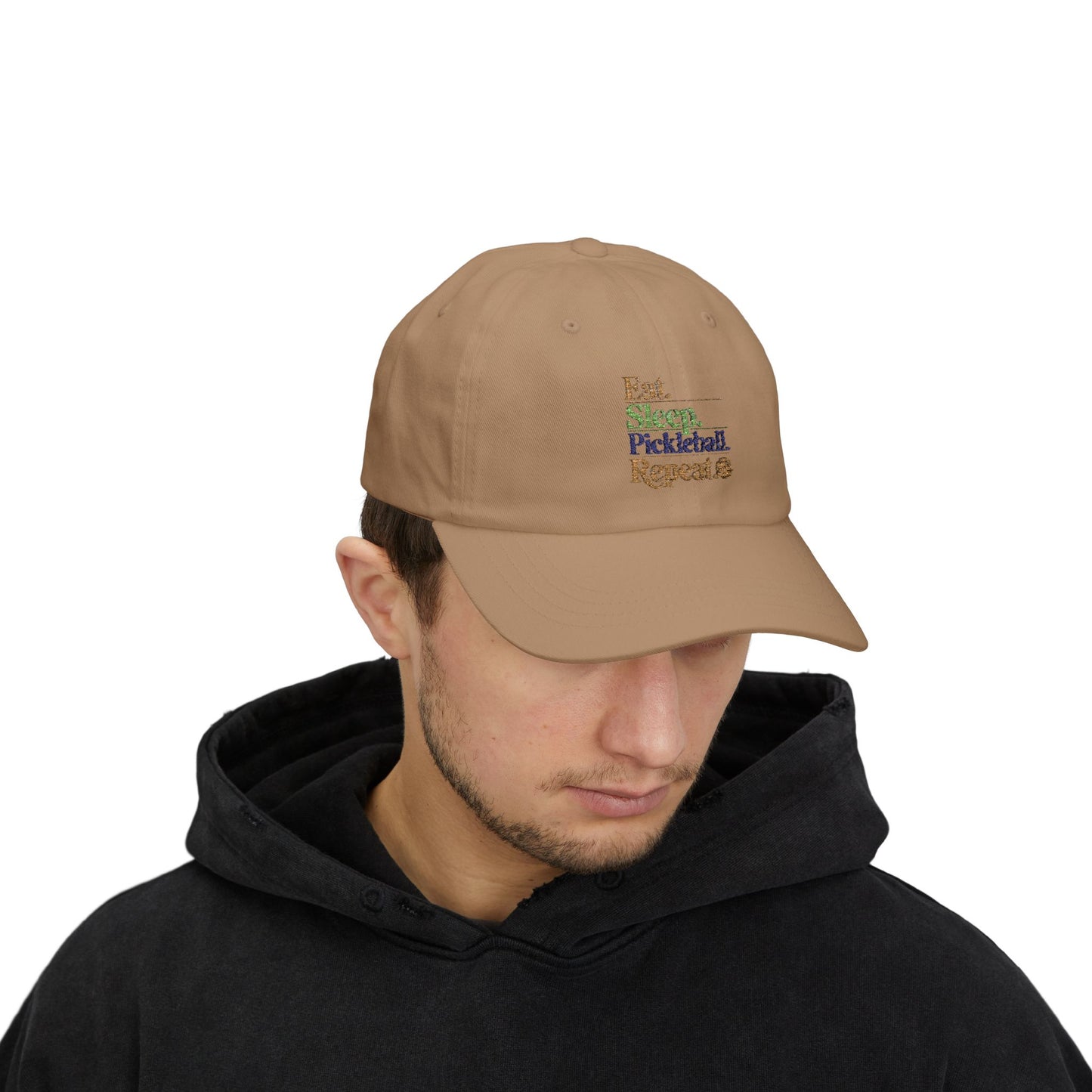 Eat Sleep Pickleball Repeat Classic Dad Cap