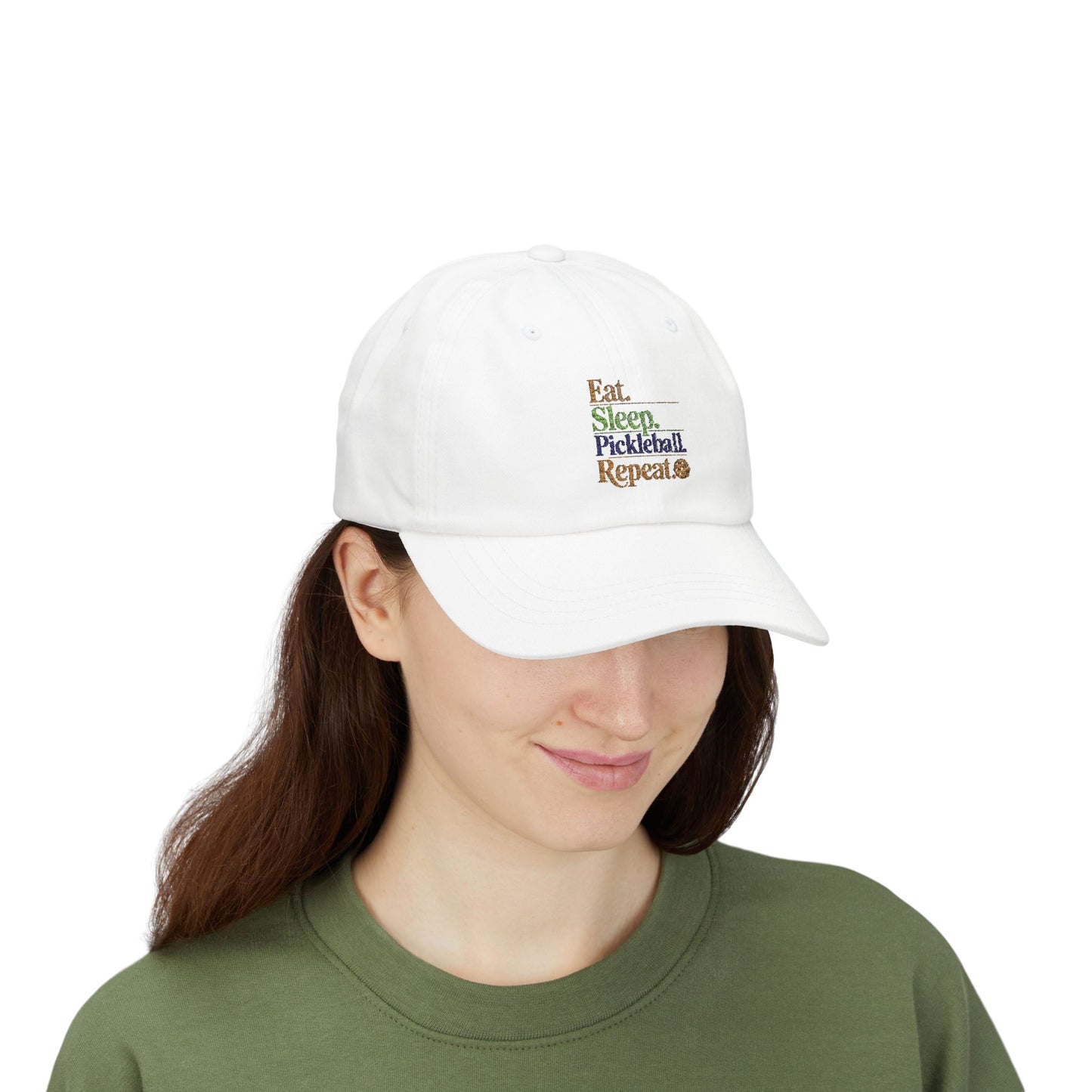 Eat Sleep Pickleball Repeat Classic Dad Cap